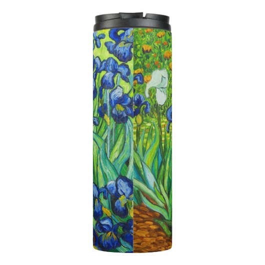 Van Gogh Irises Thermosbecher (Rückseite)