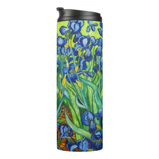Van Gogh Irises Thermosbecher (Nach rechts gedreht)