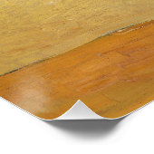 Van Gogh Irises Vase Blue Flowers Bouquet Fine Art Poster (Ecke)