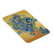 Van Gogh Irises Vase Gold Wall Blue Blumen Kunst Magnet (Rechte Seite)