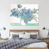 Van Gogh "Irisis"  Leinwanddruck (Insitu (Schlafzimmer))