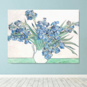 Van Gogh "Irisis"  Leinwanddruck (Insitu (Holzboden))