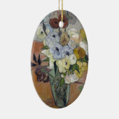 Van Gogh Japanische Vase mit Rose und Anemonen Keramik Ornament (Rechts)