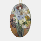 Van Gogh Japanische Vase mit Rose und Anemonen Keramik Ornament (Links)