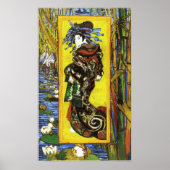 Van Gogh Japonaiserie Oiran Poster (Vorne)