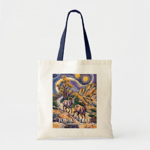 Van Gogh Joshua Tree Wildlife Schafe Benutzerdefin Tragetasche