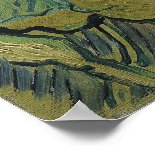 Van Gogh - Kaiser Moth Poster (Ecke)