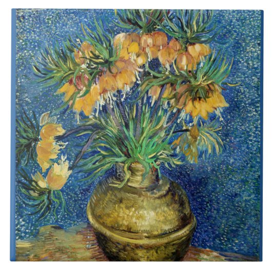Van Gogh - Kaiserliche Fritillarien Fliese (Vorderseite)