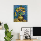 Van Gogh - Kaiserliche Fritillarien Poster (Heimbüro)