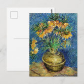 Van Gogh - Kaiserliche Fritillarien Postkarte (Vorne/Hinten)