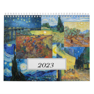 Van Gogh Kalender - 12 Monate, 12 Gemälde