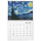 Van Gogh Kalender - 12 Monate, 12 Gemälde (Jan 2027)