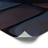 Van-Gogh-Katzen-Kunst Poster (Ecke)