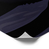 Van-Gogh-Katzen-Kunst Poster (Ecke)