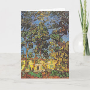 Van Gogh Kiefern - Klassische Gartenkunst Karte