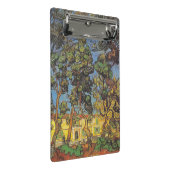 Van Gogh Kiefern - Klassische Gartenkunst Mini Klemmbrett (Schrägansicht)