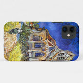 Van Gogh Kirche in Auvers Case-Mate iPhone Hülle (Rückseite (Horizontal))