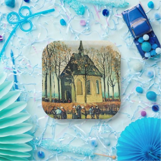 Van Gogh - Kongregation, Reformierte Kirche Pappteller (Party)