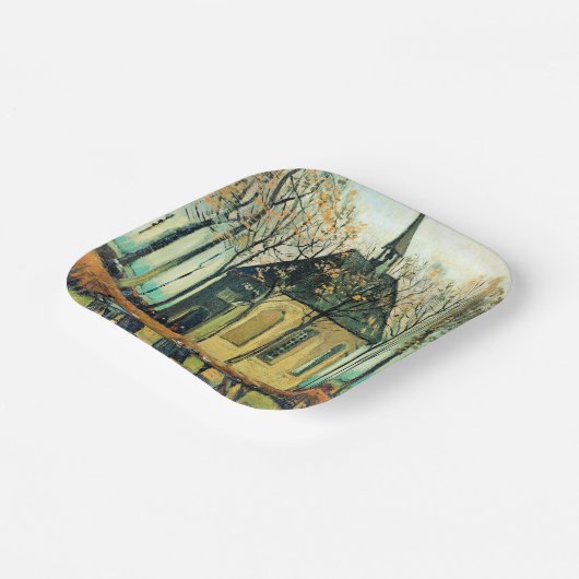 Van Gogh - Kongregation, Reformierte Kirche Pappteller (Gewinkelt)