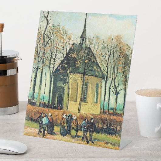 Van Gogh - Kongregation, Reformierte Kirche Sockelschild (In Situ)
