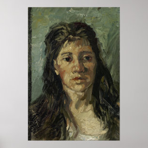 Van Gogh - Kopf einer Prostituierten Poster