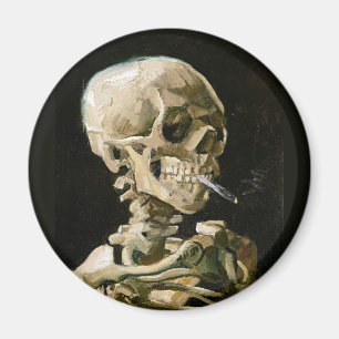 Van Gogh - Kopf eines Skeletts Magnet