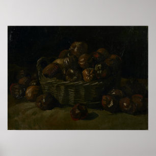 Van Gogh - Korb mit Äpfeln Poster