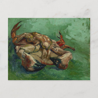 Van Gogh | Krabben auf dem Rücken | Adressänderung Ankündigungspostkarte