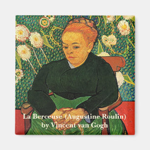 Van Gogh La Berceuse Augustine Roulin Portrait Magnet