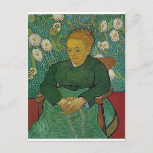 VAN GOGH - LA BERCEUSE (AUGUSTINE ROULIN) POSTKARTE (Vorderseite)