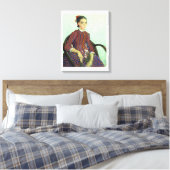 Van Gogh | La Mousmé Leinwanddruck (Insitu (Schlafzimmer))