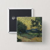 Van Gogh Landscape bei Twilight Button (Vorne & Hinten)