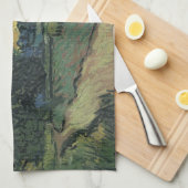 Van Gogh Landscape bei Twilight Handtuch (Viertel Falte)