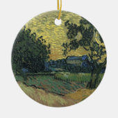Van Gogh Landscape bei Twilight Keramikornament (Vorne)