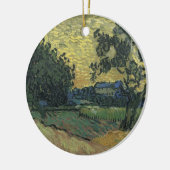 Van Gogh Landscape bei Twilight Keramikornament (Links)