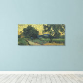Van Gogh Landscape bei Twilight Leinwanddruck (Insitu (Holzboden))