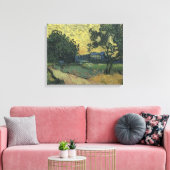 Van Gogh Landscape bei Twilight Leinwanddruck (Insitu (Wohnzimmer))