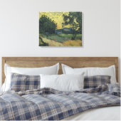 Van Gogh Landscape bei Twilight Leinwanddruck (Insitu (Schlafzimmer))