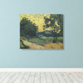 Van Gogh Landscape bei Twilight Leinwanddruck (Insitu (Holzboden))