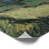 Van Gogh Landscape bei Twilight Poster (Ecke)