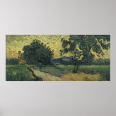 Van Gogh Landscape bei Twilight Poster (Vorne)
