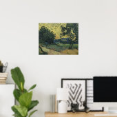 Van Gogh Landscape bei Twilight Poster (Heimbüro)