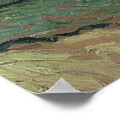 Van Gogh Landscape bei Twilight Poster (Ecke)