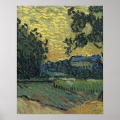 Van Gogh Landscape bei Twilight Poster (Vorne)