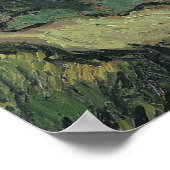 Van Gogh Landscape bei Twilight Poster (Ecke)