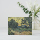 Van Gogh Landscape bei Twilight Postkarte (Stehend Vorderseite)