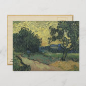 Van Gogh Landscape bei Twilight Postkarte (Vorne/Hinten)