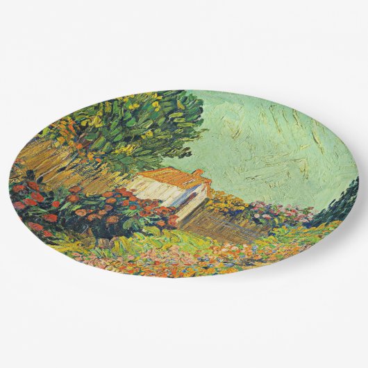 Van Gogh - Landschaft, 1925-1928 Pappteller (Schrägansicht)