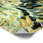 Van Gogh - Landschaft aus Saint-Remy, Poster (Ecke)