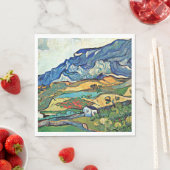 Van Gogh - Landschaft der Alpen, Serviette (Beispiel)